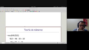 Matemáticas discretas I Clase 11 4 Algoritmo de Euclides