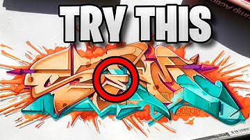 Graffiti - How to Add Style & Without Destroying Your Letter - Nekos Graffiti Breakdown