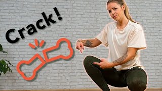 Knee Cracking Sound Exercise: How To Make it Stop (Home Remedy)