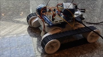 Joystick control of a Dagu Rover 5 robot chassis using BeagleBone Black