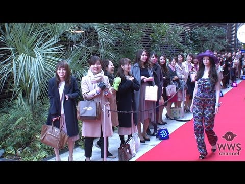 モデル・ 香里奈がGINGER 8周年イベント、ランウェイにトップバッターで登場！