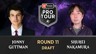 Round 11 | Jonny Guttman vs. Shuhei Nakamura | Draft | #PTEOE