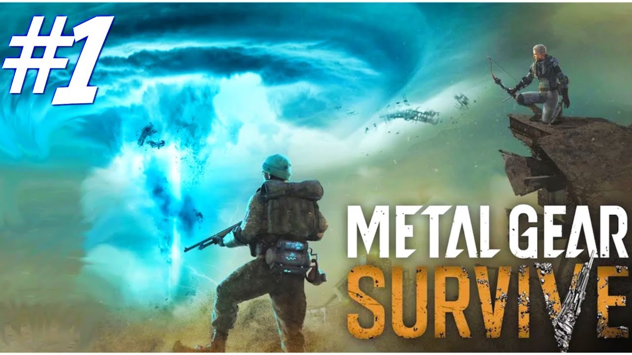 METAL GEAR SURVIVE WALKTHROUGH XBOX ONE X EARLY GAMEPLAY PART 1 - ZOMBIE INVASION!!