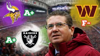NFL Releases 1st Ever Team "Report Cards" with Grades