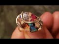 Simple Colorful Jasper Ring - Eps 216