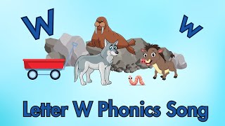 Wonderful W | W Phonics Song | W Sound