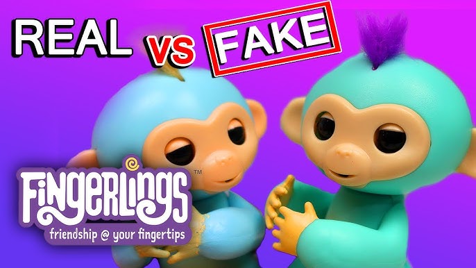 Fingerlings Interactive Baby Monkey Charli, 70+ Sounds & Reactions