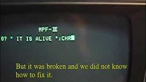 MPF-II 小教授二代