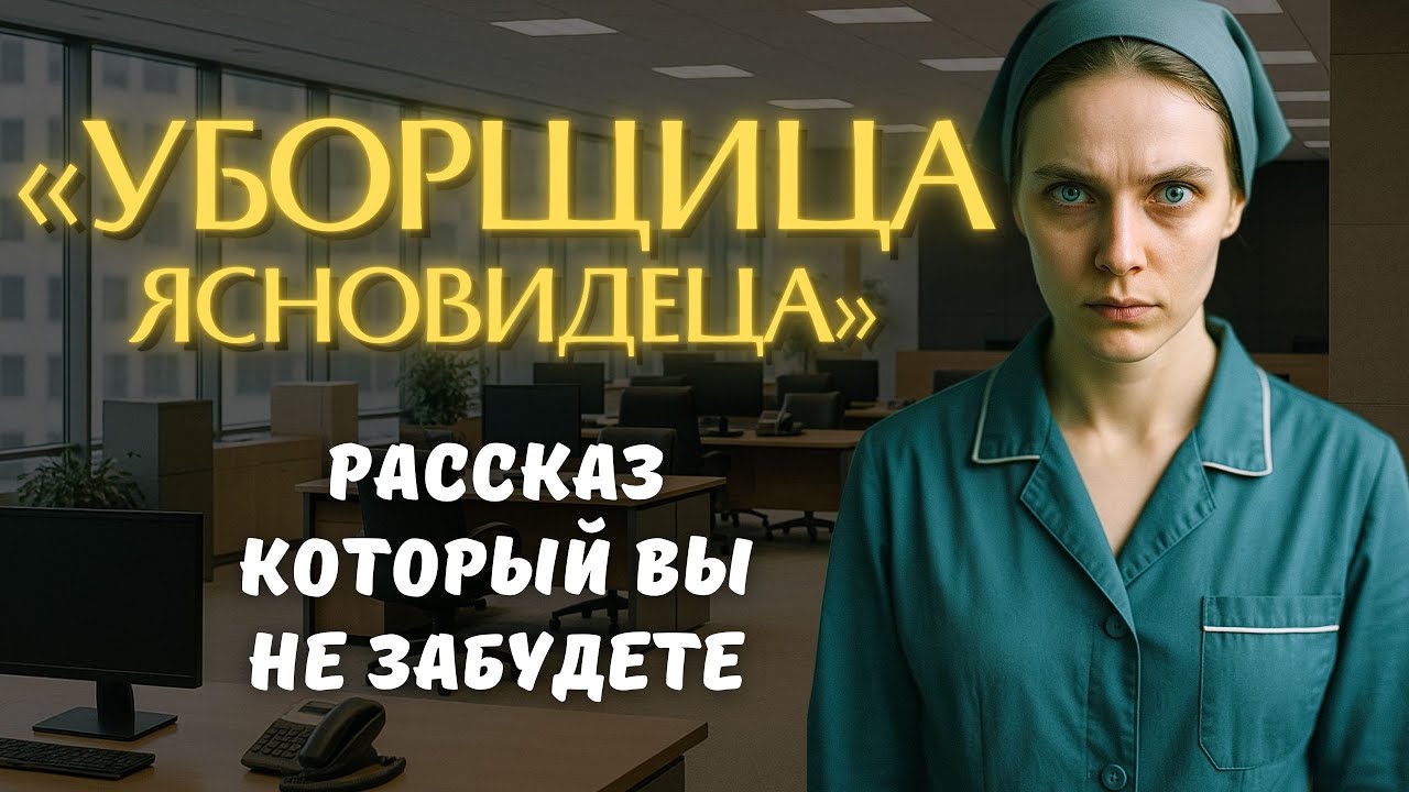 Медсестра с даром ЯСНОВИДЕНИЯ устроилась работать в банк УБОРЩИЦЕЙ… А едва прикоснулась к столу…