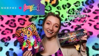 MORPHE X LISA FRANK COLLECTION | swatches, eye look &amp; review