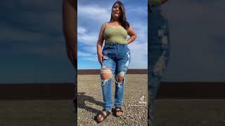 Steezydoll Boutique Lace Bodysuit & Out Of His League High Waisted Jeans