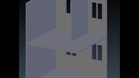 Blender: Modeling a Small Cutaway House (Part 1)