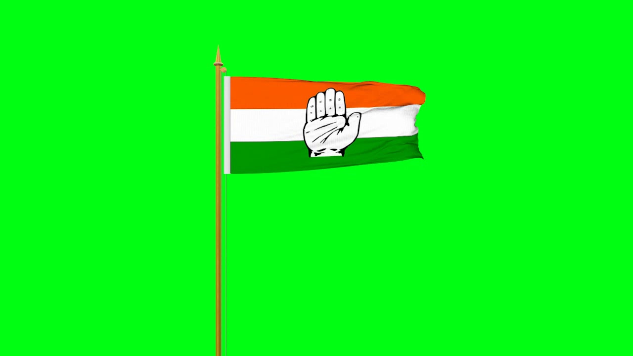 Congress Flag 01 - India Political Flags - Sp Studio - Piyush Solanki