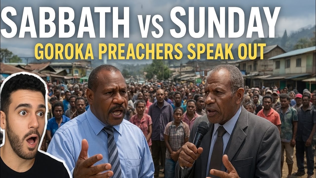 “Sabbath vs Sunday Debate in Goroka | Preachers Address the Crowds Before the Big Day”