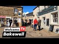 A walk in Bakewell Village Derbyshire in England, The day before lockdown ended