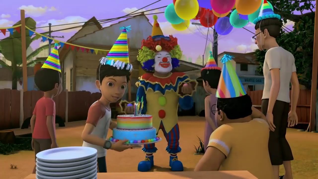 Demi Ulang tahun Meriah, Bang Jarwo Jadi Badut Ulang tahun | Adit & Sopo Jarwo