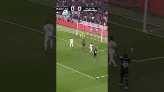 🦅 Beşiktaş, Konyaspor Karşısında Gole Çok Yaklaştı! El Bilal Toure'nin Şutu Direğe Takıldı!