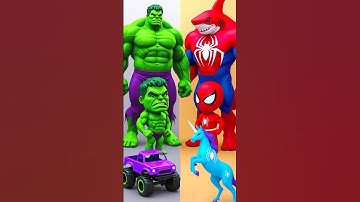 HULK SAVE SPIDER-MAN FROM ZOMBIES | MARVEL ANIMATION #shorts #Spiderman #hulk #gta5 #homemaranha