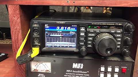 Calbrating a Yaesu FT991(A)