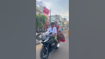 Mummy Gifted R15 v3 🥹 #r15v4 #yamahar15 #r1m #bikelover #biker15 #rider #yamahar15m #r15modified #r