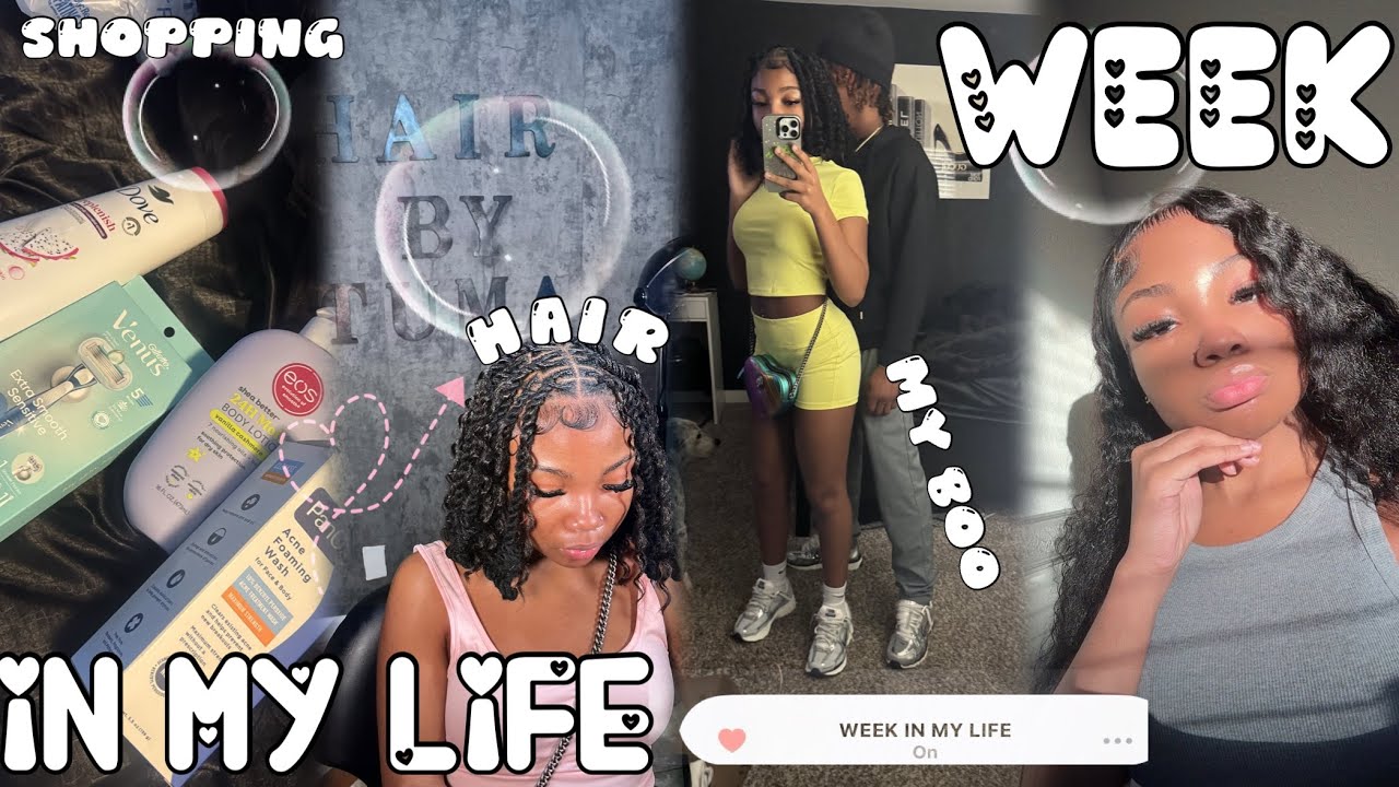 VLOG🫧: spend the week with me|shopping| hair| my boo| & more| BankrollNana