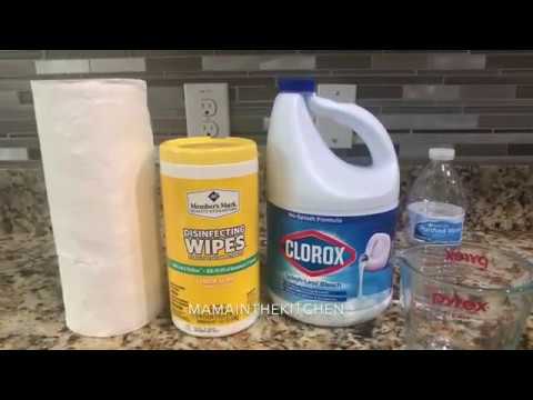 How to make disinfecting wipes with bleach to stay safe against