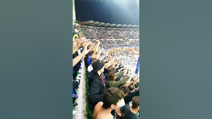 TIFO TRANQUILLO PER L'INTER IN CHAMPIONS
