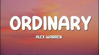 (1 Hour) Alex Warren - Ordinary (Lyrics)