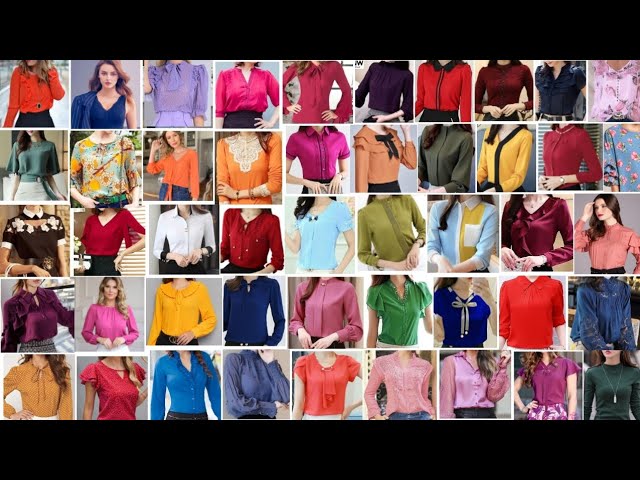 BLUSAS DE MODA 2023 LOS MEJORES MODELOS BLUSAS MUJER #moda2023