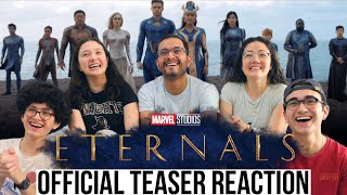 MARVEL'S ETERNALS OFFICIAL TEASER REACTION! | MaJeliv Reactions | The Eternals Arrive to the MCU