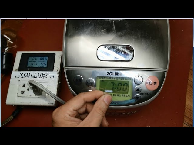 Lỗi e01 nồi cơm zojirushi