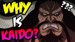 Kaido's Past & Motivations In Wano - One Piece Discussion | Tekking101