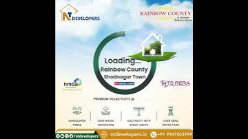 open plots in shadnagar | HMDA&RERA Approved Plot For Sale | Rainbow county | Low Budget |9347863999