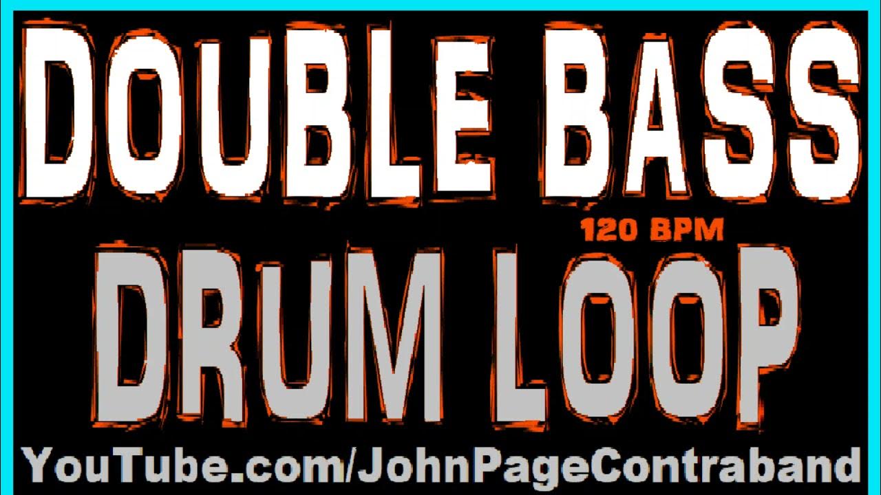 Double Bass Drum Loop 120 Bpm Practice Tool Long YouTube