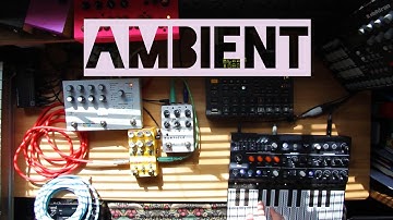 Chase bliss audio habit,red panda particle ,hologram electronics microcosm,microfreak ambient jam
