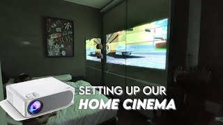 Setting Up Our Home Cinema -  Feat. LUMOS Projector screenshot 3