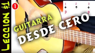 Leccion #1 - Aprende Guitarra DESDE CERO chords