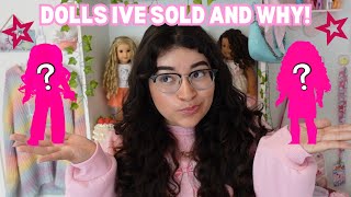 American Girl Dolls I've sold and Why