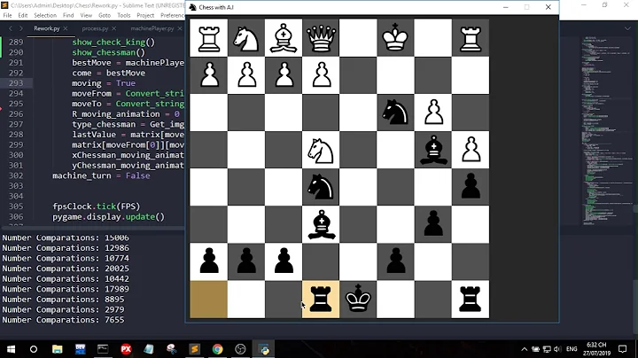 Make a chess game which play with A.I (Part 3)