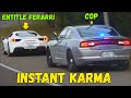 INSTANT KARMA AT BEST|Drivers busted by cops for speeding, brake checks, Bad driving|Instantjustice