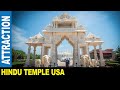 Hindu temple hand-carved marble BAPS Shri Swaminarayan Mandir | Jarek in Bartlett Illinois USA