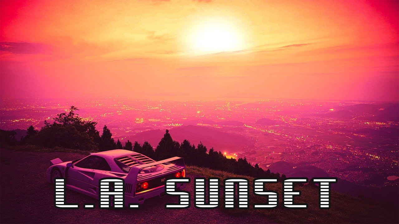 ⁣2 Hour Synthwave MIX  - L.A. Sunset // Royalty Free Copyright Safe Music