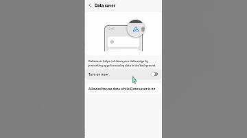 How To Turn On Data Saver on Your Android Phone #androidsettings #androidphone #datasaver