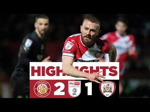 Stevenage Barnsley Goals And Highlights