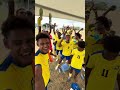 Solomon Islands send a special message back home after their victory in the tournament opener!