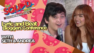 Lyric and Beat Bloggers Conference with Seth and Andrea | The Squad 2022 by The Squad 2022 1,508 views 5 months ago 1 minute, 14 seconds