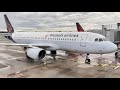 Brussels Airlines Airbus A319 taking off from Brussels Intl. Airport