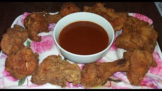 Typical Jamaican Fried Chicken & Gravy