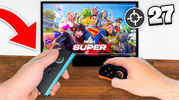 I tried NINTENDO SWITCH 2 mouse mode and WON - Fortnite