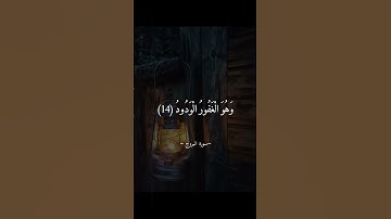 إن بطش ربك لشديد = سورة البروج = #الشيخ سيد_سعيد